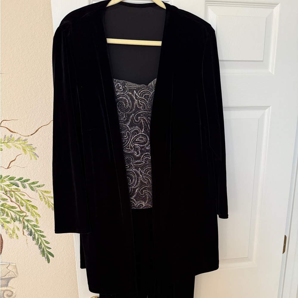 Onyx Nite Black and Silver Jacket